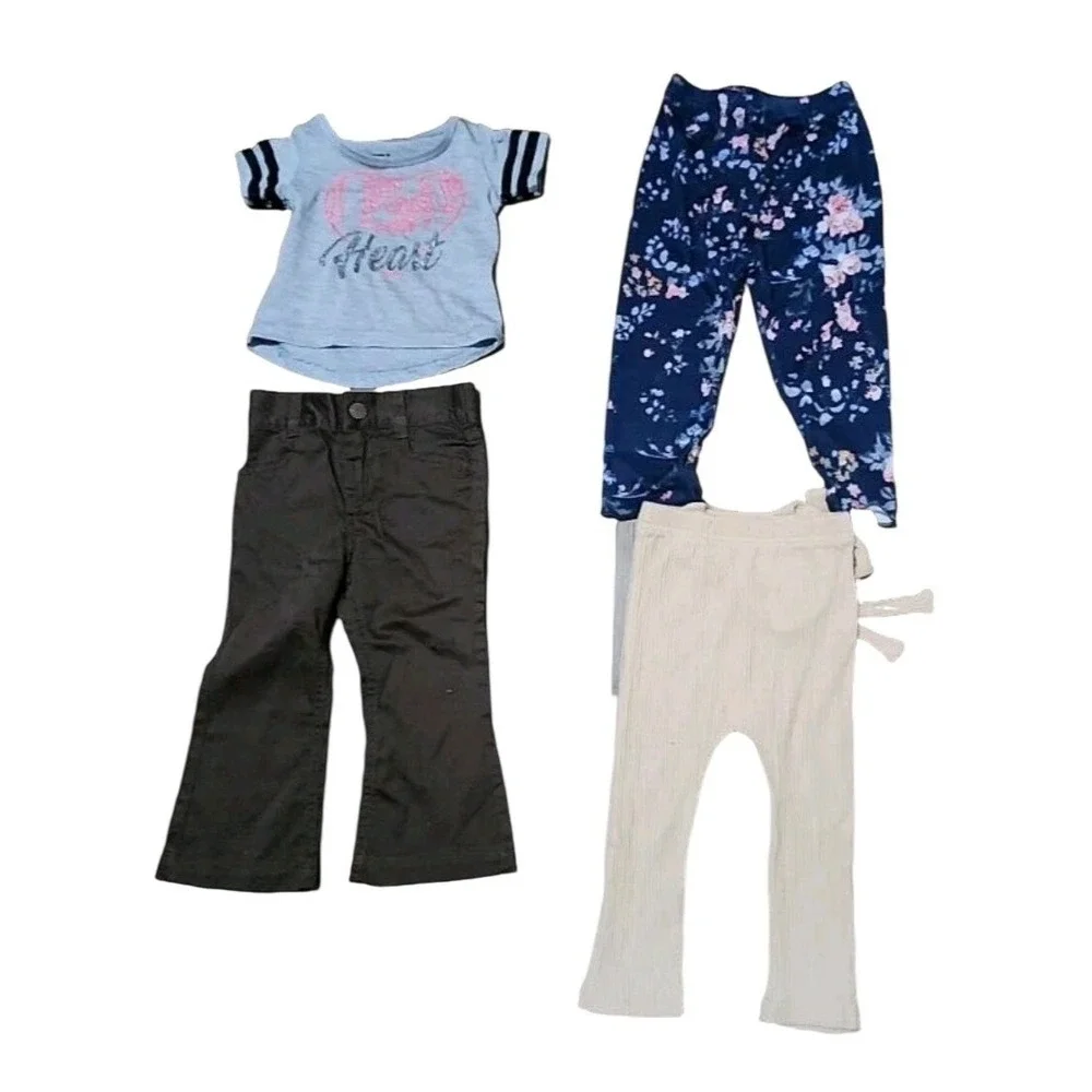 EUC Huge Assorted Lot Bundle Baby Girls ALLSEASON Clothing 20Pc Sz 9-12Months